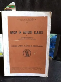 DACIA IN AUTORII CLASICI - G. POPA LISSEANU   VOL1+2. CORESPONDENTA INTRE ION IONESCU DE LA BRAD SI ION GHICA 1846-1874 publicata de VICTOR SLAVESCU 1943