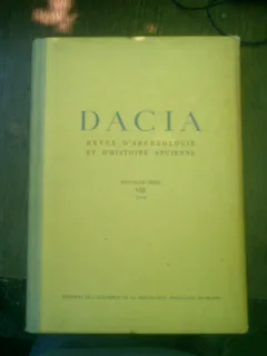 Dacia Revue d'archeologie et d'histoire ancienne Nouvell serie VIII 1964 - C,. Daicoviciu si Em. Condurache