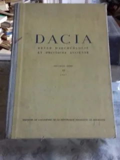 DACIA. REVUE D'ARCHEOLOGIE ET D'HISTOIRE ANCIENNE, NOUVELLE SERIE, VOL.XI,1967