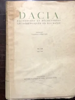 DACIA. REVUE D'ARCHEOLOGIE ET D'HISTOIRE ANCIENNE, VOL.XI-XII,1948