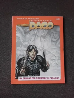 DACO NR.155/217, UN DEMONE PER DIFENDERE IL PARADISO  (REVISTA CU BENZI DESENATE, TEXT IN LIMBA ITALIANA)