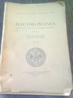 DACOROMANIA, BULETINUL MUZEULUI LIMBII ROMANE, ANUL VIII, 1934-1935 - SEXTIL PUSCARIU