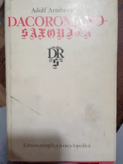 Dacoromano-Saxonica - Adolf Armbruster (cu semnatura autorului)