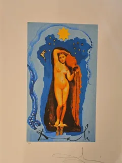 Dali - Venus, litografie originala
