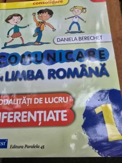 Daniela Berechet - Comunicare in Limba Romana - Consolidare. Modalitati de lucru diferentiate Clasa I