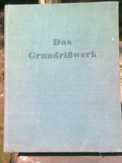 Das grundrißwerk. 1400 grundrisse ausgeführter Bauten jeder art - OTTO VOLCKERS  (Plan de baza. 1400 de planuri complete pentru planseuri de cladiri)