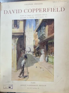 David Copperfield (carte veche in franceza)- Charles Dickens