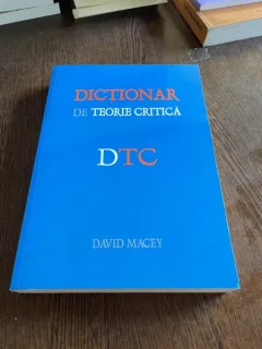 David Macey - Dictionar de teorie critica