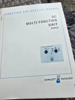 DC Multi-Function Unit 3444A, manual de operare si de service