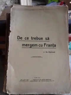 DE CE TREBUIE SA MERGEM CU FRANTA - UN DIPLOMAT