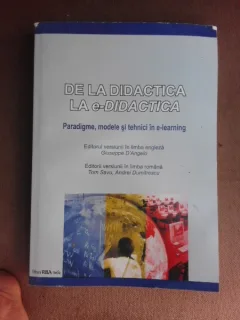 De la didactica la e-didactica. Paradigme, modele si tehnici in e-learning