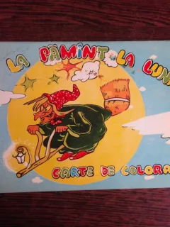 DE LA PAMANT LA LUNA, CARTE DE COLORAT, DESENE CATALIN MATEI