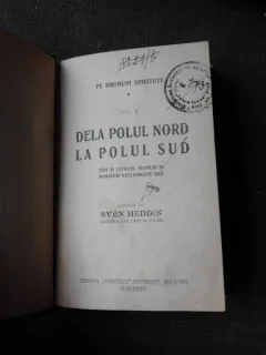 DE LA POLUL NORD LA POLUL SUD - SVEN HEDDIN  VOL.II
