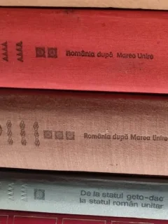 De la statul geto dac la statul roman unitar /Romania dupa Marea Unire - M. Musat, L. Ardeleanu  3 volume