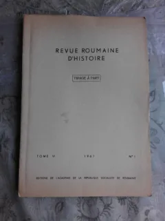 DE L'ACTIVITE HISTORIOGRAPHIQUE D'ANDRE VERESS - I. DEMENY, EXTRAS DIN REVISTA REVUE ROUMANIE D'HISTORIE (TEXT IN LIMBA FRANCEZA)