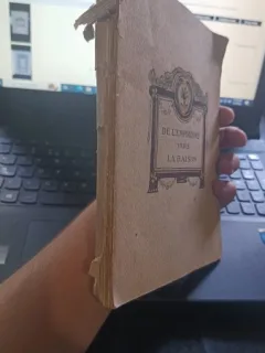 DE L'EMPIRISME VERS LA RAISON - MOUSSON-LANAUZE