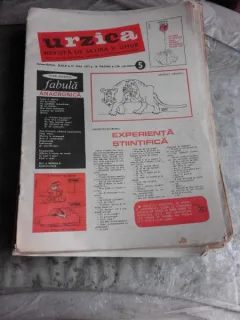 DEASUPRA RAFT  REVISTA URZICA, DE SATIRA SI UMOR NR.5/1977