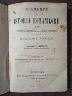 Demetriu Ioanescu - Istoria Romaniloru