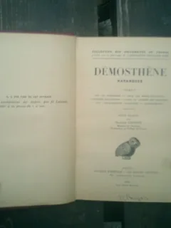 Demosthene Harangues - traduit par Maurice Croiset