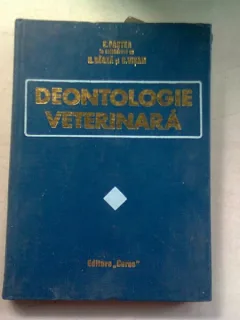 DEONTOLOGIE VETERINARA - E. PASTEA