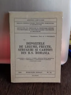 DEPOZITELE DE LEGUME, FRUCTE, STRUGURI SI CARTOFI DIN R.S.ROMANIA