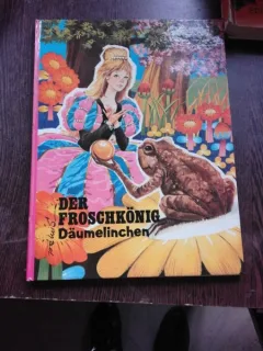 DER FROSCHKONIG  DAUMELINCHEN - JOSE LUIS MACIAS  (TEXT IN LIMBA GERMANA)