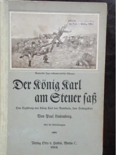 DER KONIG KARL AM STEUER SASS - PAUL LINDENBERG