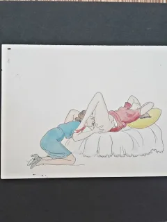 Desen erotic (cu passepartout)