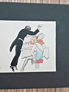 Desen erotic (cu passepartout)