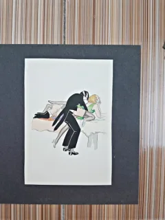 Desen erotic (cu passepartout)