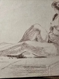 Desen / Schita nud 1938