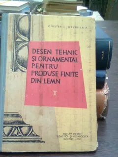 Desen tehnic si ornamental pentru produse finite din lemn - Cirstea I.