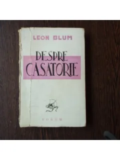Despre casatorie , Leon Blum , 1945