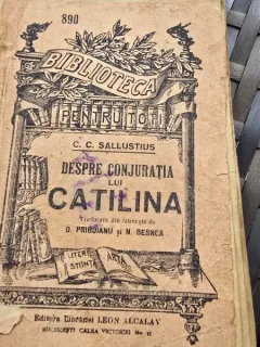 DESPRE CONJURATIA LUI CATILINA - C.C. SALLUSTIUS