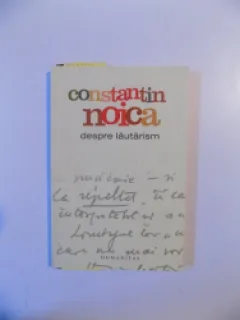 DESPRE LAUTARISM - CONSTANTIN NOICA