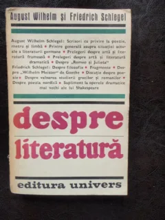 DESPRE LITERATURA - AUGUST WILHELM