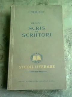 DESPRE SCRIS SI SCRIITORI - CEZAR PETRESCU