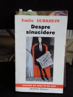 DESPRE SINUCIDERE - EMILE DURKHEIM