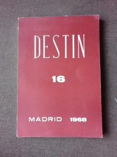 DESTIN, CAIETUL NR.16/1968, REVISTA DE CULTURA ROMANEASCA (CONTINE SI UN ARTICOL DE MIRCEA ELIADE SI UNUL DE GRIGORE CUGLER)