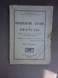 Deuxieme livre de francais pour les eleves des ecoles commerciales - N. Serban