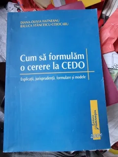 Diana-Olivia Hatneanu, Raluca Stancescu-Cojocaru - Cum sa formulam o cerere la CEDO
