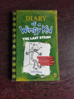 DIARY OF A WIMPY KID, THE LAST STRAW - JEFF KINNEY  (CARTE IN LIMBA ENGLEZA)