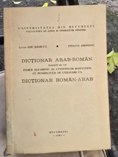 Dictionar arab-roman, roman-arab - Ilie Badicut, Stelian Drondoe