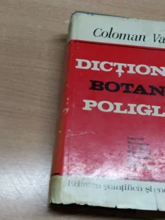 DICTIONAR BOTANIC POLIGLOT-COLOMAN VACZY