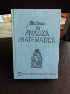 DICTIONAR DE ANALIZA MATEMATICA - CRISTESCU R.