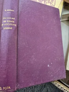 Dictionar de citate si locutiuni straine - B. Marian
