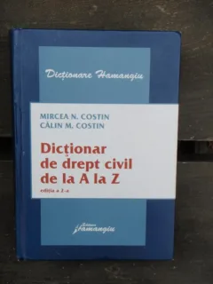 DICTIONAR DE DREPT CIVIL DE LA A LA Z - MIRCEA N. COSTIN