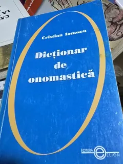 Dictionar de onomastica - Cristian Ionescu