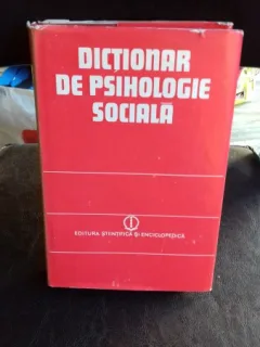 DICTIONAR DE PSIHOLOGIE SOCIALA - ANA BOGDAN TUCICOV