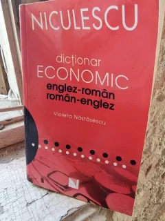 DICTIONAR ECONOMIC ENGLEZ-ROMAN/ROMAN-ENGLEZ de VIOLETA NASTASESCU , 2007 Cod: UNU90347